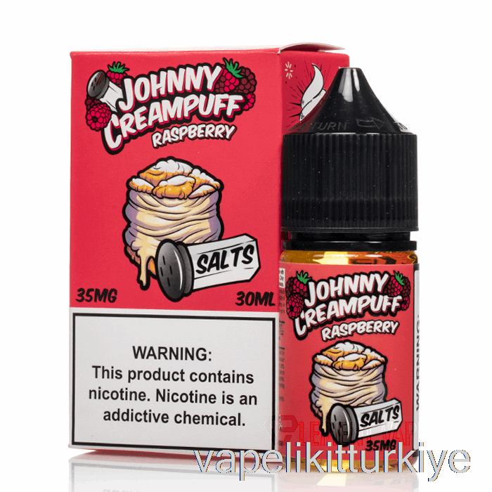 Vape Türkiye Raspberry - Johnny Creampuff Salts - 30ml 35mg